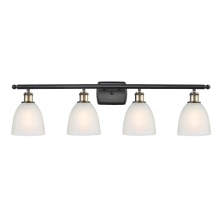 A thumbnail of the Innovations Lighting 516-4W Castile Black Antique Brass / White