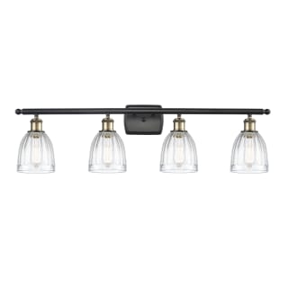 A thumbnail of the Innovations Lighting 516-4W Brookfield Black Antique Brass / Clear