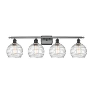 A thumbnail of the Innovations Lighting 516-4W Deco Swirl Matte Black / Clear