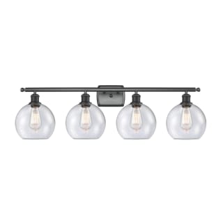 A thumbnail of the Innovations Lighting 516-4W-11-36 Athens Vanity Matte Black / Seedy