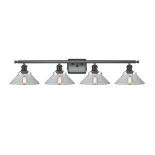 A thumbnail of the Innovations Lighting 516-4W Orwell Matte Black / Clear