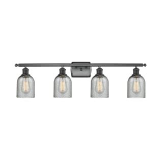 A thumbnail of the Innovations Lighting 516-4W Caledonia Matte Black / Charcoal