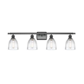 A thumbnail of the Innovations Lighting 516-4W Brookfield Matte Black / Clear