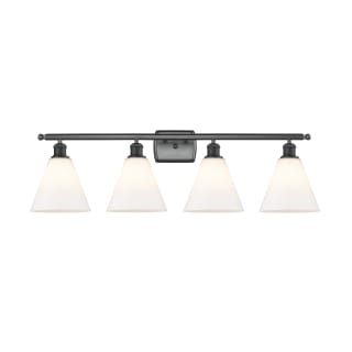 A thumbnail of the Innovations Lighting 516-4W-11-38 Berkshire Vanity Matte Black / Matte White