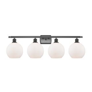 A thumbnail of the Innovations Lighting 516-4W-11-36 Athens Vanity Oil Rubbed Bronze / Matte White