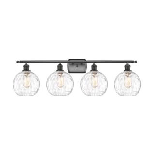 A thumbnail of the Innovations Lighting 516-4W-11-36 Athens Vanity Oil Rubbed Bronze / Clear Water Glass