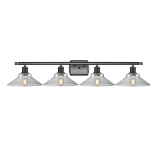 A thumbnail of the Innovations Lighting 516-4W Disc Oiled Rubbed Bronze / Clear