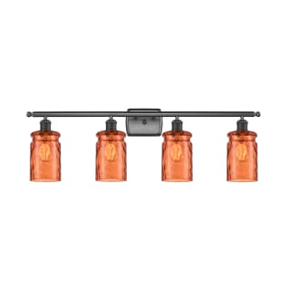 A thumbnail of the Innovations Lighting 516-4W Candor Oil Rubbed Bronze / Turmeric Waterglass