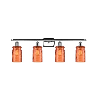 A thumbnail of the Innovations Lighting 516-4W Candor Polished Chrome / Turmeric Waterglass