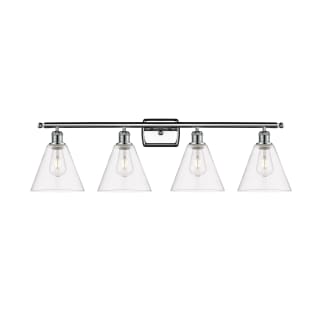 A thumbnail of the Innovations Lighting 516-4W-11-38 Berkshire Vanity Polished Chrome / Clear