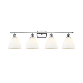 A thumbnail of the Innovations Lighting 516-4W-11-38 Bristol Vanity Polished Chrome / Matte White