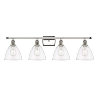 A thumbnail of the Innovations Lighting 516-4W-11-38 Bristol Vanity Polished Nickel / Clear