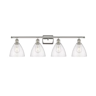 A thumbnail of the Innovations Lighting 516-4W-12-38 Bristol Vanity Polished Nickel / Seedy