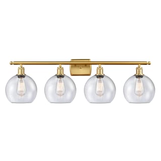 A thumbnail of the Innovations Lighting 516-4W-11-36 Athens Vanity Satin Gold / Seedy