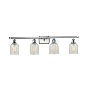 A thumbnail of the Innovations Lighting 516-4W Caledonia Brushed Satin Nickel / Mouchette