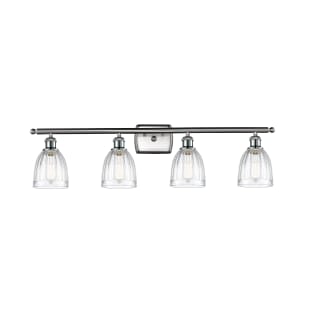 A thumbnail of the Innovations Lighting 516-4W Brookfield Brushed Satin Nickel / Clear