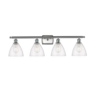 A thumbnail of the Innovations Lighting 516-4W-11-38 Bristol Vanity Brushed Satin Nickel / Seedy