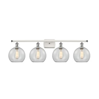 A thumbnail of the Innovations Lighting 516-4W-11-36 Athens Vanity White and Polished Chrome / Clear