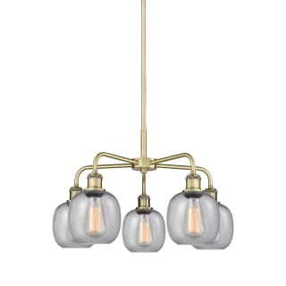 A thumbnail of the Innovations Lighting 516-5CR-15-24 Belfast Chandelier Antique Brass / Seedy