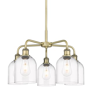 A thumbnail of the Innovations Lighting 516-5CR 15 24 Bella Chandelier Antique Brass / Clear