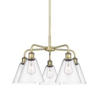 A thumbnail of the Innovations Lighting 516-5CR-16-26 Berkshire Chandelier Antique Brass / Clear