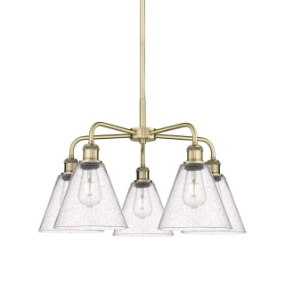 A thumbnail of the Innovations Lighting 516-5CR-16-26 Berkshire Chandelier Antique Brass / Seedy
