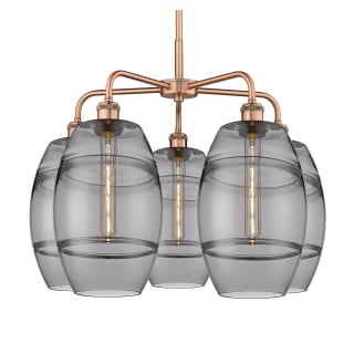 A thumbnail of the Innovations Lighting 516-5CR-15-26 Vaz Chandelier Antique Copper / Smoked