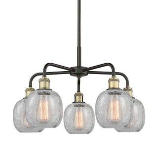 A thumbnail of the Innovations Lighting 516-5CR-15-24 Belfast Chandelier Black Antique Brass / Clear Crackle