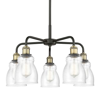 A thumbnail of the Innovations Lighting 516-5CR-15-23 Ellery Chandelier Black Antique Brass / Seedy