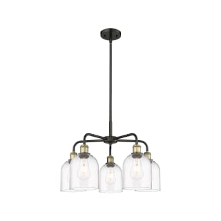 A thumbnail of the Innovations Lighting 516-5CR 15 24 Bella Chandelier Black Antique Brass / Clear