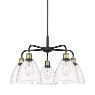 A thumbnail of the Innovations Lighting 516-5CR-16-26 Bristol Glass Chandelier Black Antique Brass / Clear