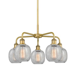 A thumbnail of the Innovations Lighting 516-5CR-15-24 Belfast Chandelier Brushed Brass / Clear Crackle