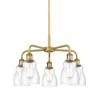 A thumbnail of the Innovations Lighting 516-5CR-15-23 Ellery Chandelier Brushed Brass / Seedy