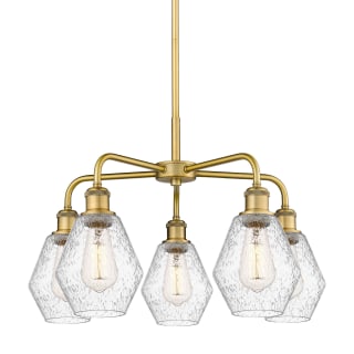 A thumbnail of the Innovations Lighting 516-5CR-16-24 Cindyrella Chandelier Brushed Brass / Seedy