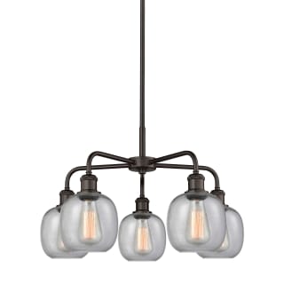 A thumbnail of the Innovations Lighting 516-5CR-15-24 Belfast Chandelier Oil Rubbed Bronze / Seedy