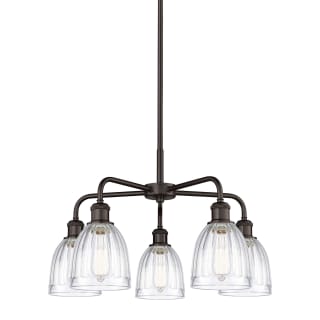 A thumbnail of the Innovations Lighting 516-5CR-15-24 Brookfield Chandelier Oil Rubbed Bronze / Clear