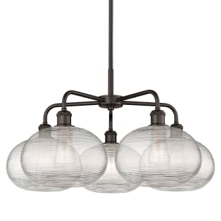 A thumbnail of the Innovations Lighting 516-5CR-15-28 Ithaca Chandelier Oil Rubbed Bronze / Clear Ithaca