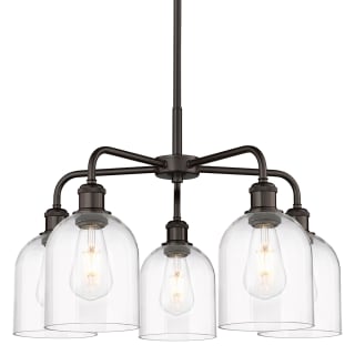 A thumbnail of the Innovations Lighting 516-5CR 15 24 Bella Chandelier Oil Rubbed Bronze / Clear
