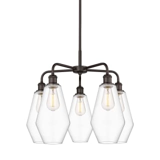 A thumbnail of the Innovations Lighting 516-5CR-20-25 Cindyrella Chandelier Oil Rubbed Bronze / Clear