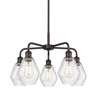 A thumbnail of the Innovations Lighting 516-5CR-16-24 Cindyrella Chandelier Oil Rubbed Bronze / Seedy