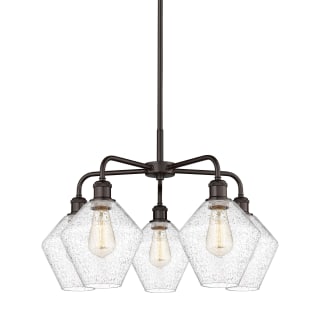 A thumbnail of the Innovations Lighting 516-5CR-17-26 Cindyrella Chandelier Oil Rubbed Bronze / Seedy