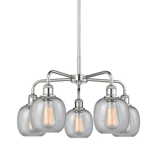 A thumbnail of the Innovations Lighting 516-5CR-15-24 Belfast Chandelier Polished Chrome / Seedy