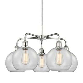 A thumbnail of the Innovations Lighting 516-5CR-16-26 Athens Chandelier Polished Chrome / Clear
