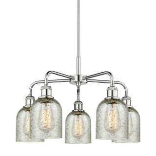 A thumbnail of the Innovations Lighting 516-5CR-15-23 Caledonia Chandelier Polished Chrome / Mica