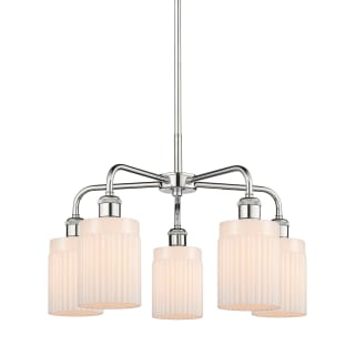 A thumbnail of the Innovations Lighting 516-5CR-15-23 Hadley Chandelier Polished Chrome / Matte White
