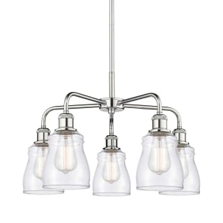 A thumbnail of the Innovations Lighting 516-5CR-15-23 Ellery Chandelier Polished Chrome / Clear