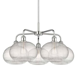 A thumbnail of the Innovations Lighting 516-5CR-15-28 Ithaca Chandelier Polished Chrome / Clear Ithaca