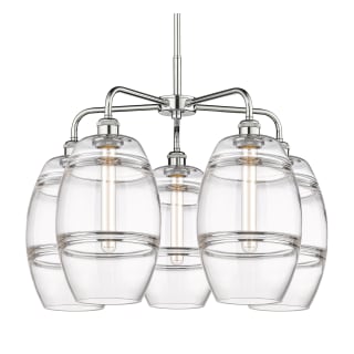 A thumbnail of the Innovations Lighting 516-5CR-15-26 Vaz Chandelier Polished Chrome / Clear