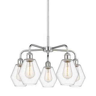 A thumbnail of the Innovations Lighting 516-5CR-16-24 Cindyrella Chandelier Polished Chrome / Clear