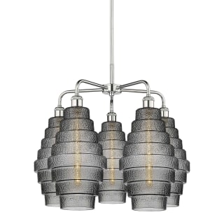 A thumbnail of the Innovations Lighting 516-5CR-23-26 Cascade Chandelier Polished Chrome / Smoked